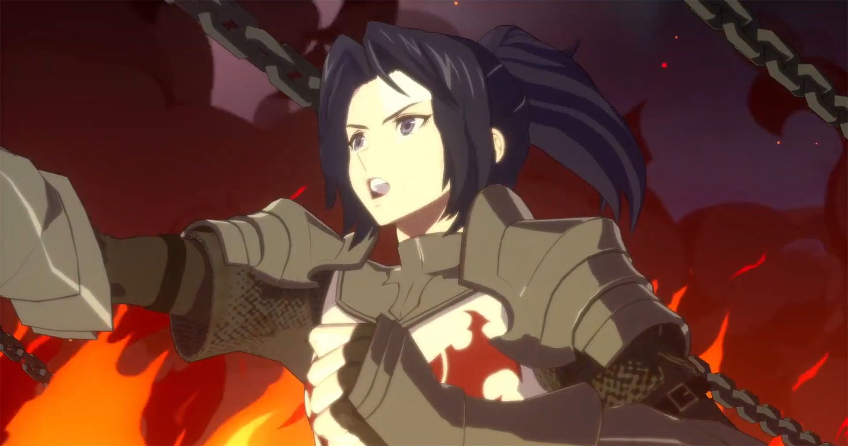 Screenshot of the promotional video for Dungeon and Fighter Duel