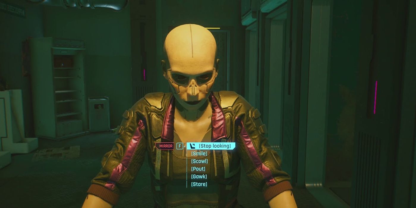 Cyberpunk 2077: V Reflection