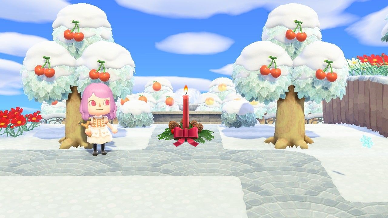 Holiday Candle Animal Crossing