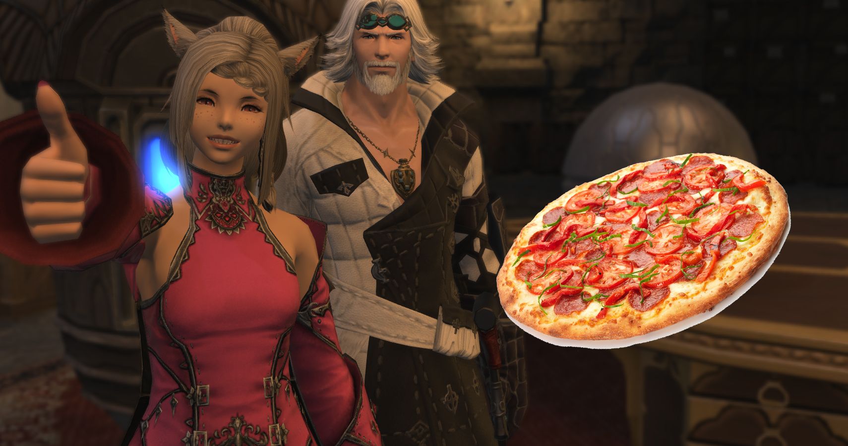 Final Fantasy 14 You Can Make Pizza