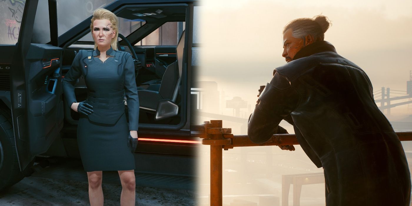 Cyberpunk 2077: Goro Takemura And Meredith Stout