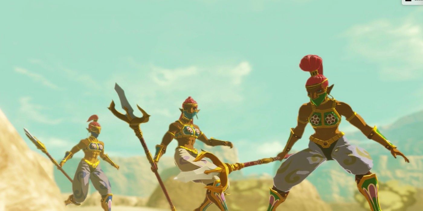 Hyrule Warriors Age Of Calamity gameplay screenshot