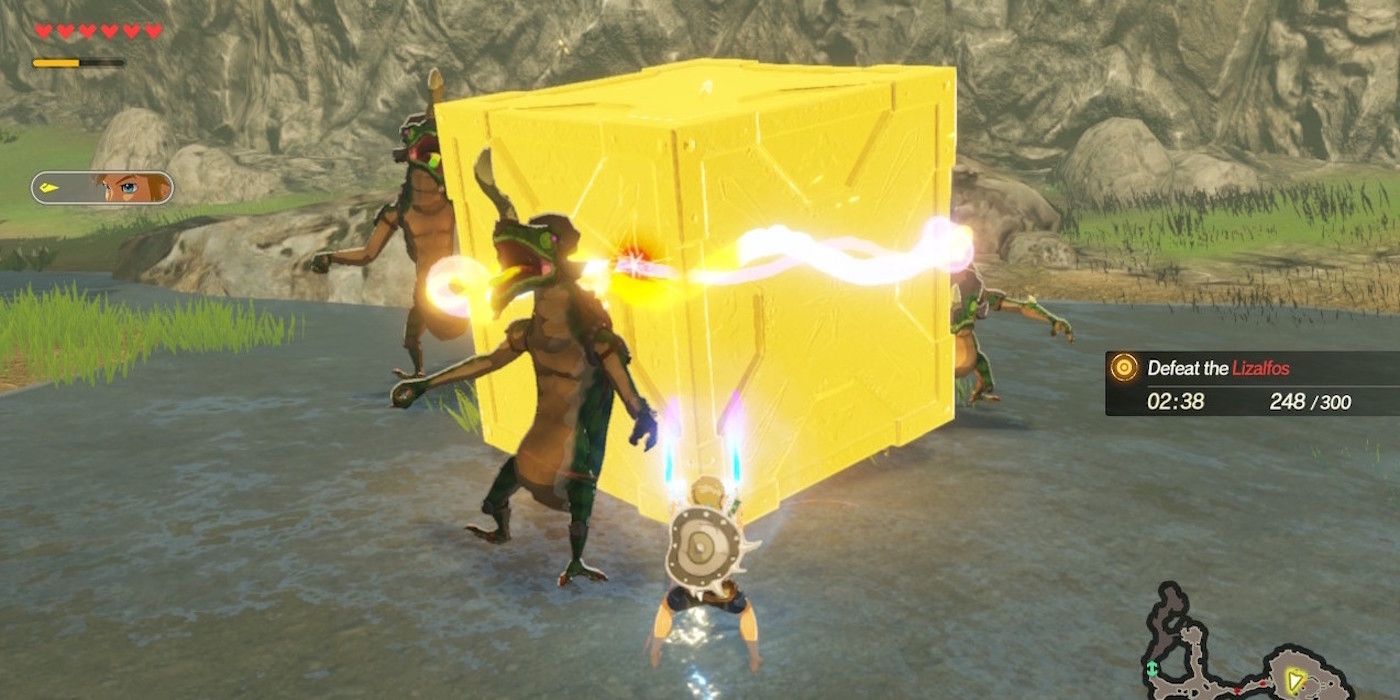 Hyrule Warriors Age Of Calamity gameplay screenshot