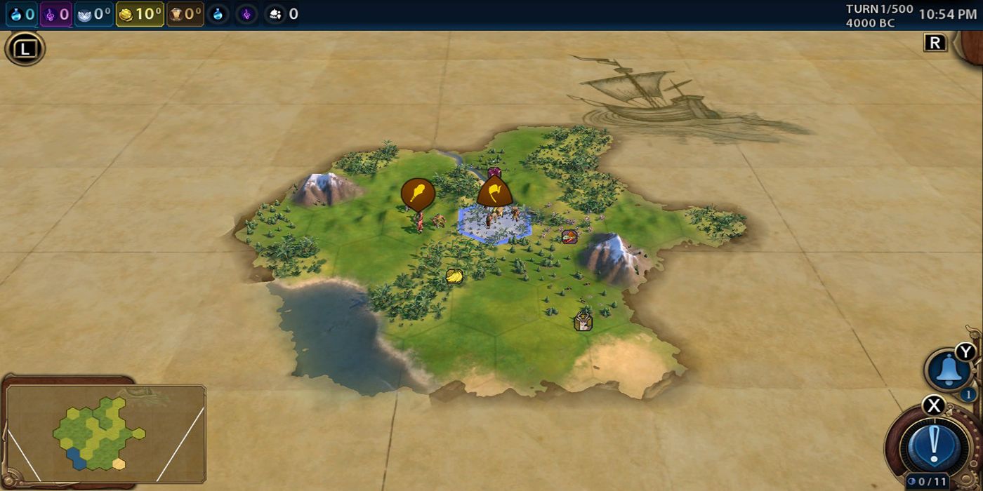 Jungle Starting Point in Civilization 6