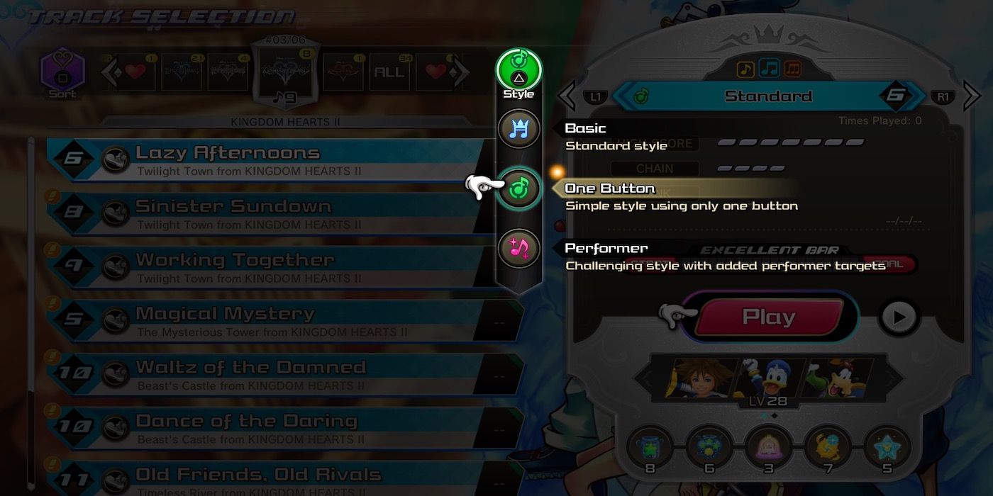 KH Melody of Memory gameplay screenshot