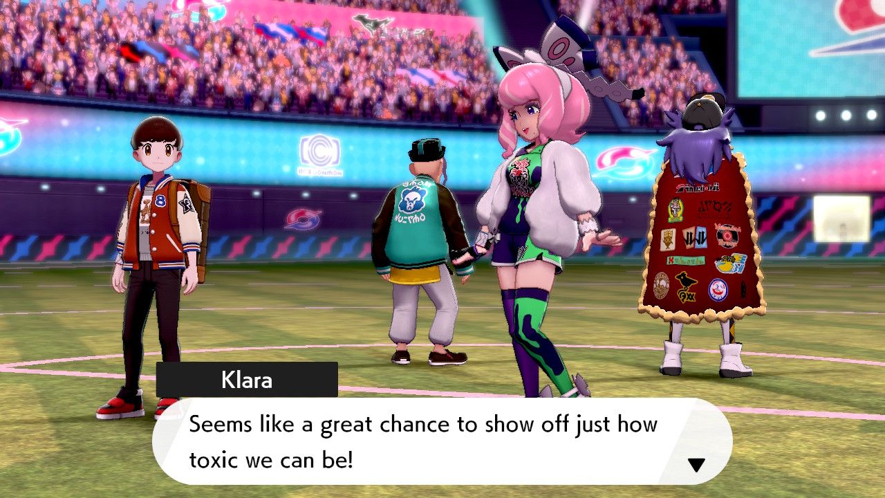Pokemon Sword Shield Switch Klara