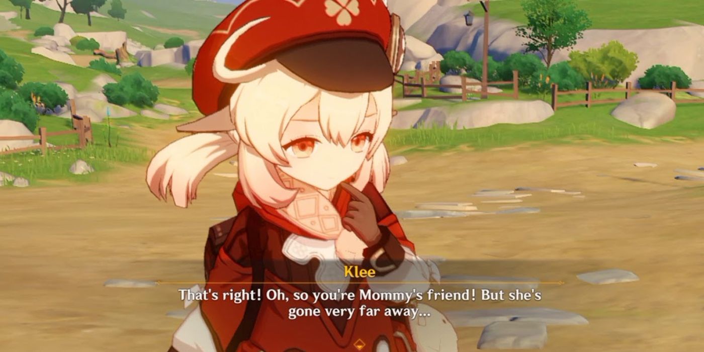 Klee in story quest dialouge