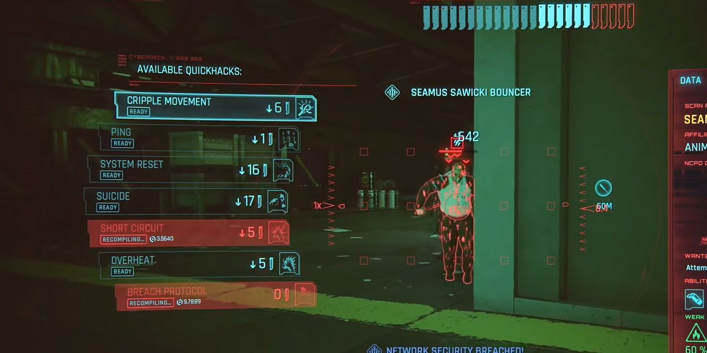 Cyberpunk 2077: A Look At Some Legendary Quickhacks In Action