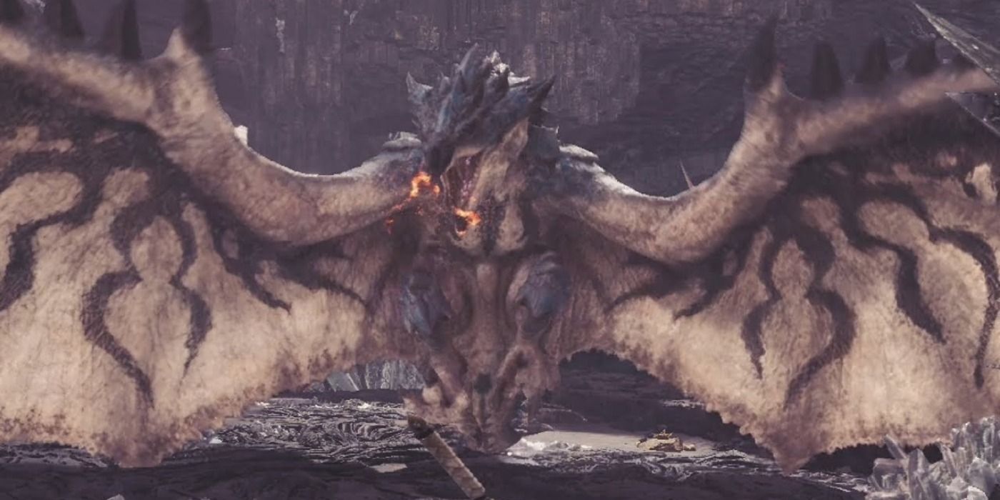 Azure Rathalos in Monster Hunter World