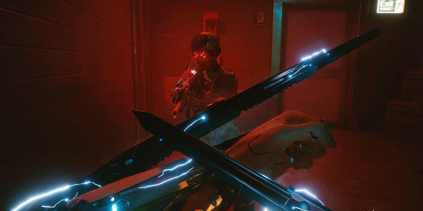 Cyberpunk 2077: Using Electric Mantis Blades