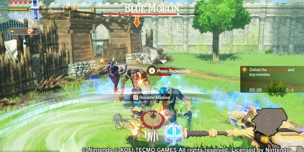 Maz Koshia's third strong attack combo Age of Calamity