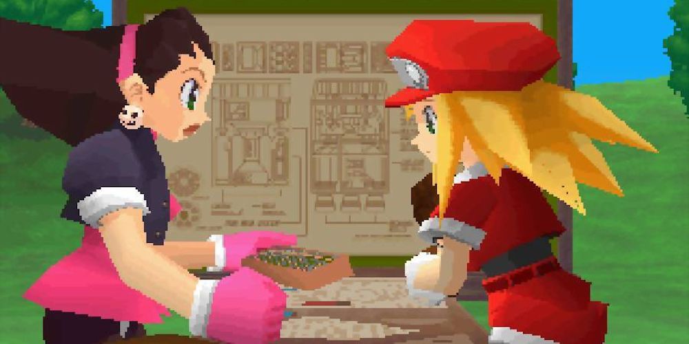 Capcom Mega Man Legends 2 Ending Roll Tron Bonne Surprise