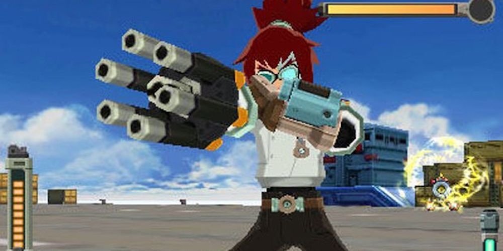 Capcom Mega Man Legends 3 Prototype Version Barrett Attack
