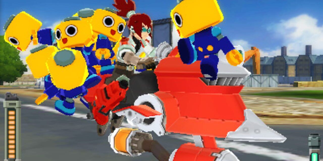 Capcom Mega Man Legends 3 Prototype Version Servbot Attack