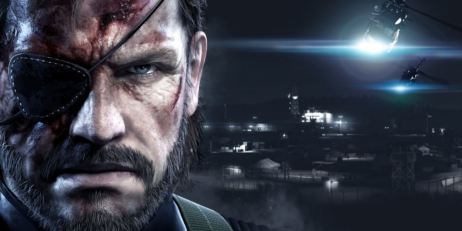 The promotional cover for the game, featuring Big Boss