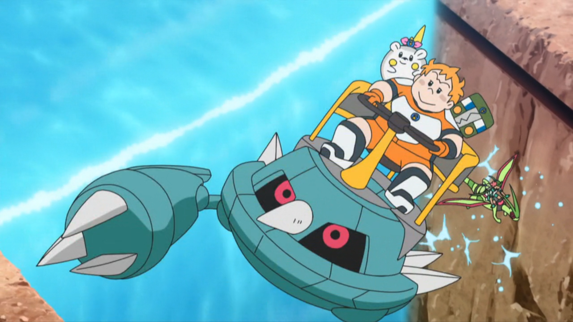 metang pokemon sun and moon anime