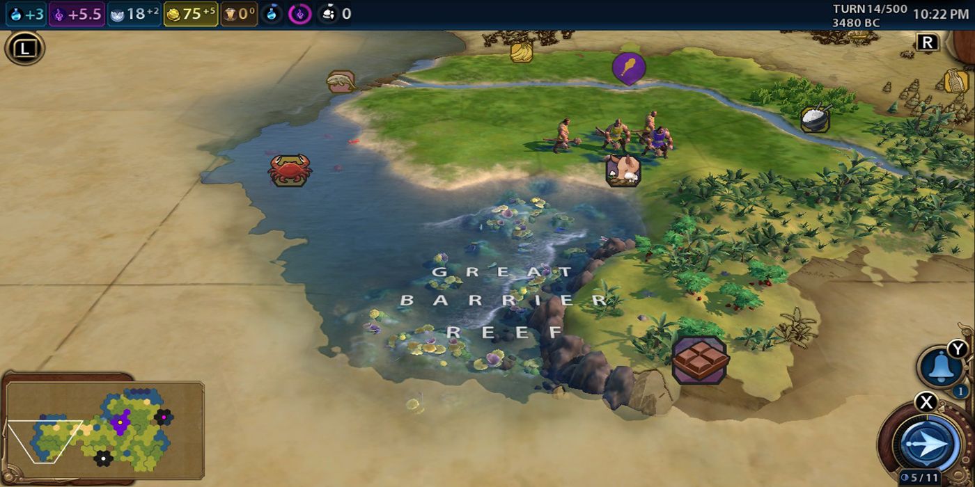 Natural Wonder Starting Point in Civilization 6