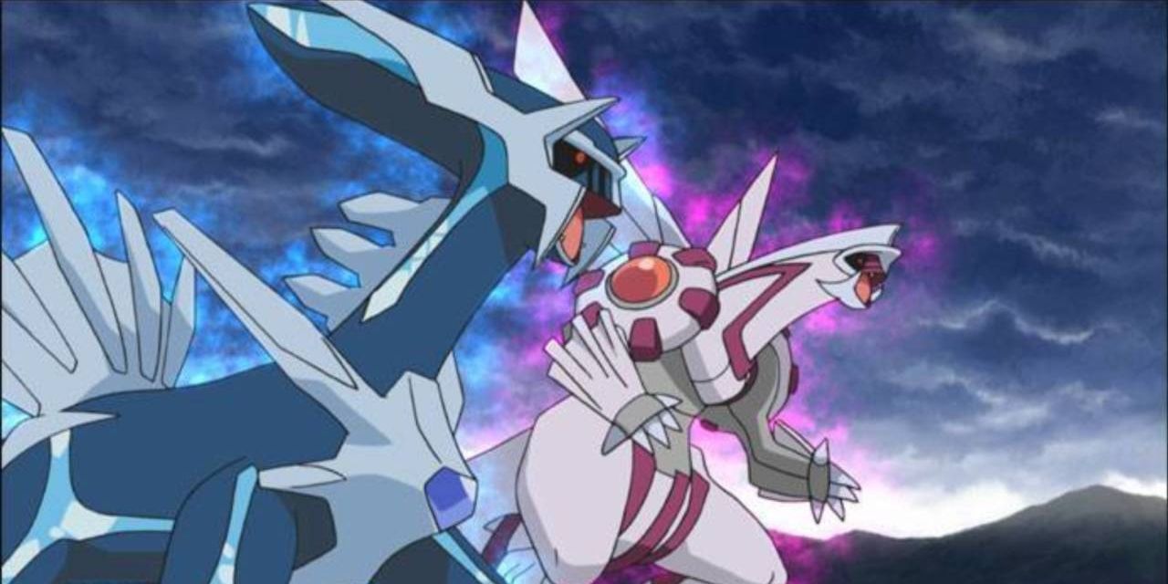 Nintendo Pokemon Dialga Palkia Powering Up