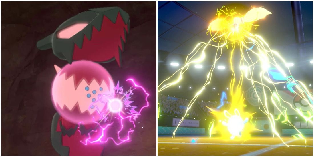 Regidrago and Regieleki from Pokemon Sword & Shield