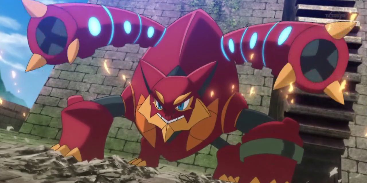 Nintendo Pokemon Volcanion Powering Up Attack