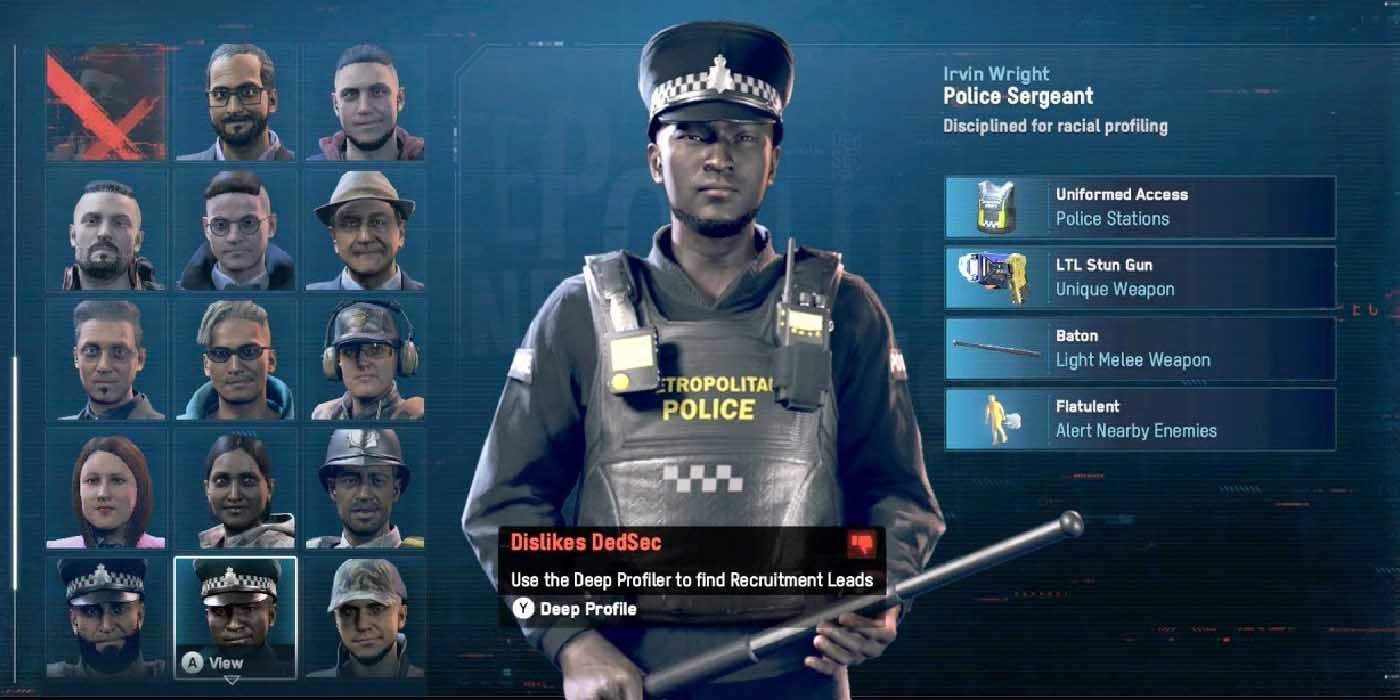 Watch Dogs: Legion Police Officer Recruit
