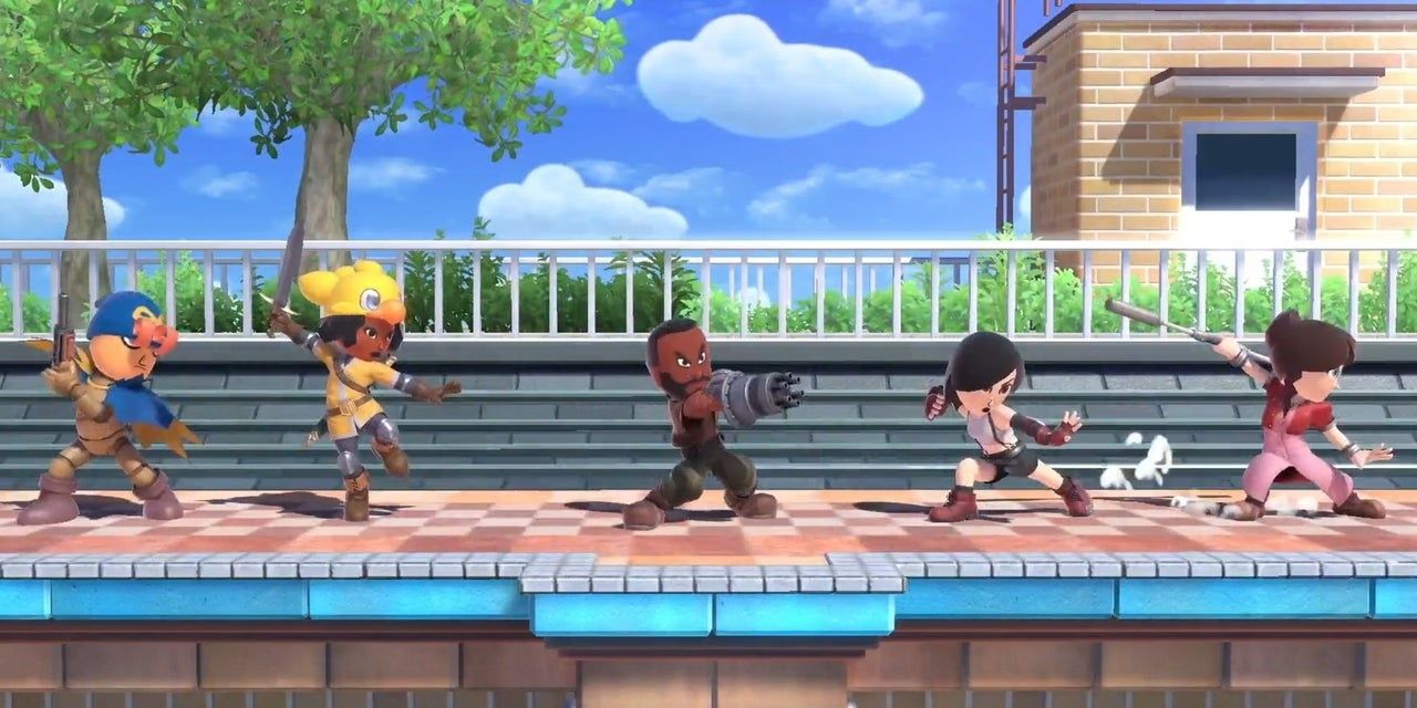 SSBU Geno FF7 Miis