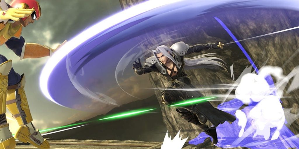 SSBU Captain Falcon Sephiroth