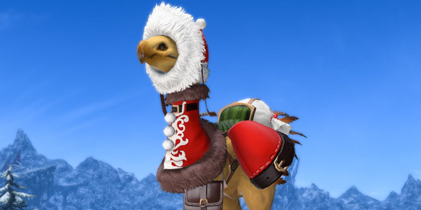 Santa Chocobo Final fantasy 14