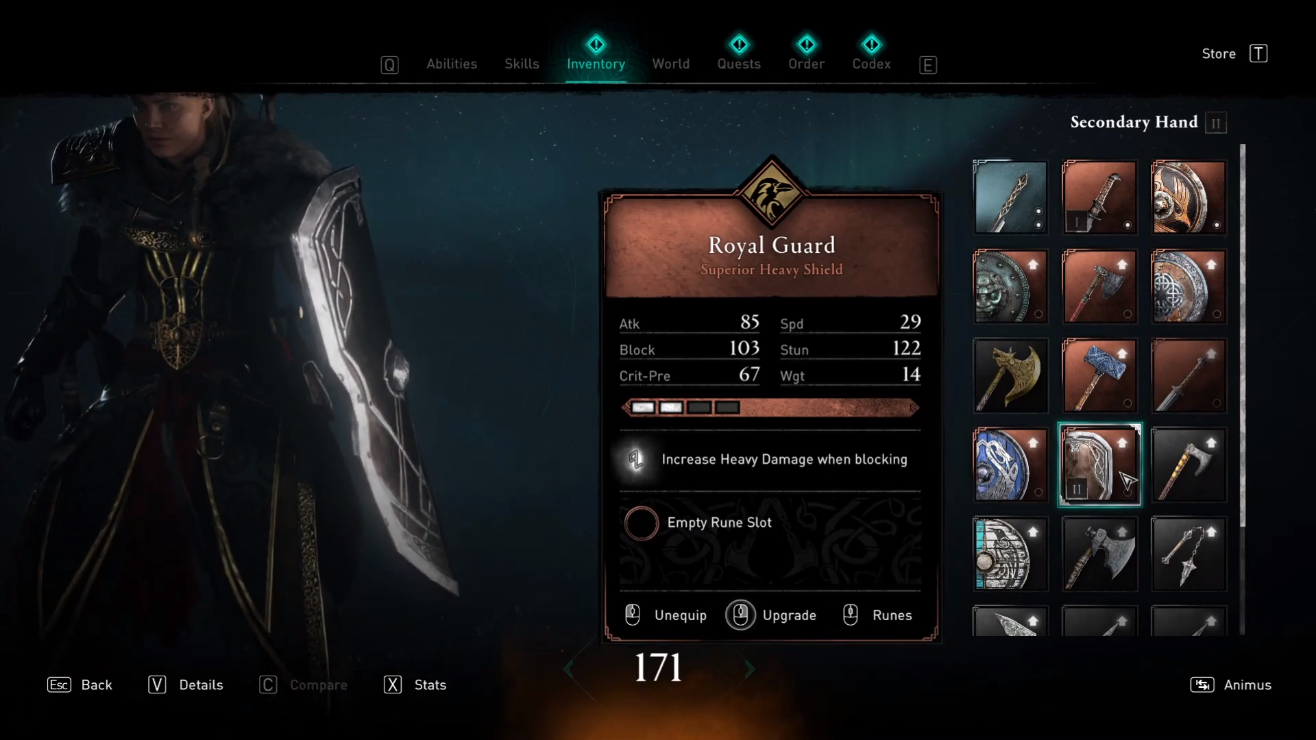 Royal Guard heavy Shield in Assassin's Creed Valhalla
