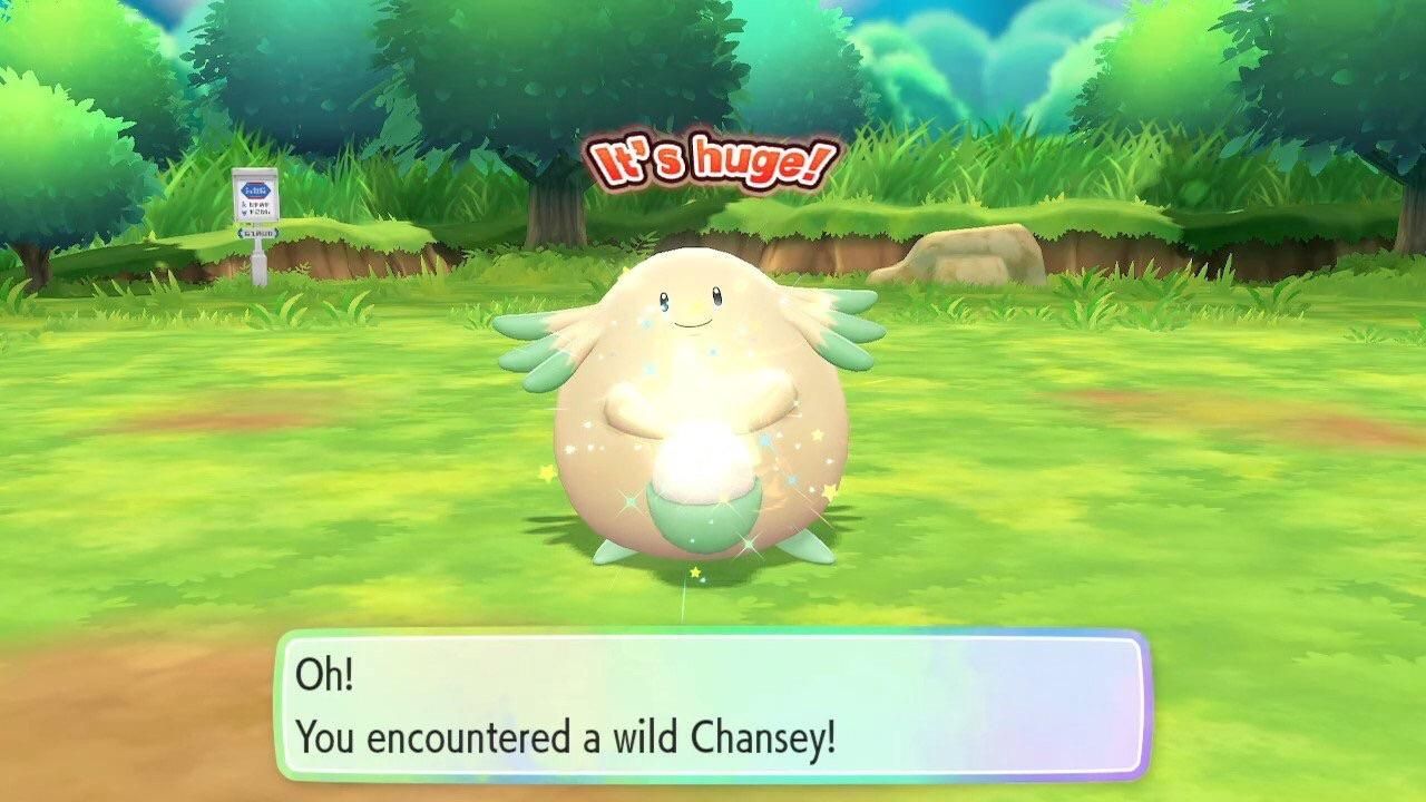 shiny chansey