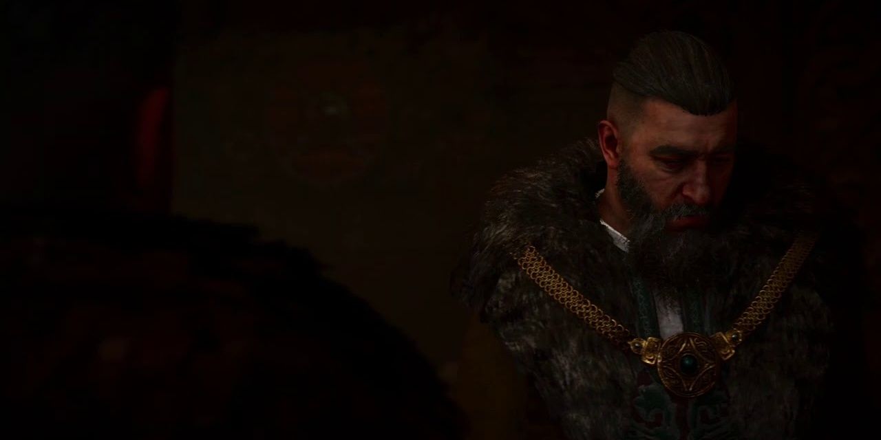 Assassin's Creed Valhalla Styrbjorn Looking Down And Ashamed