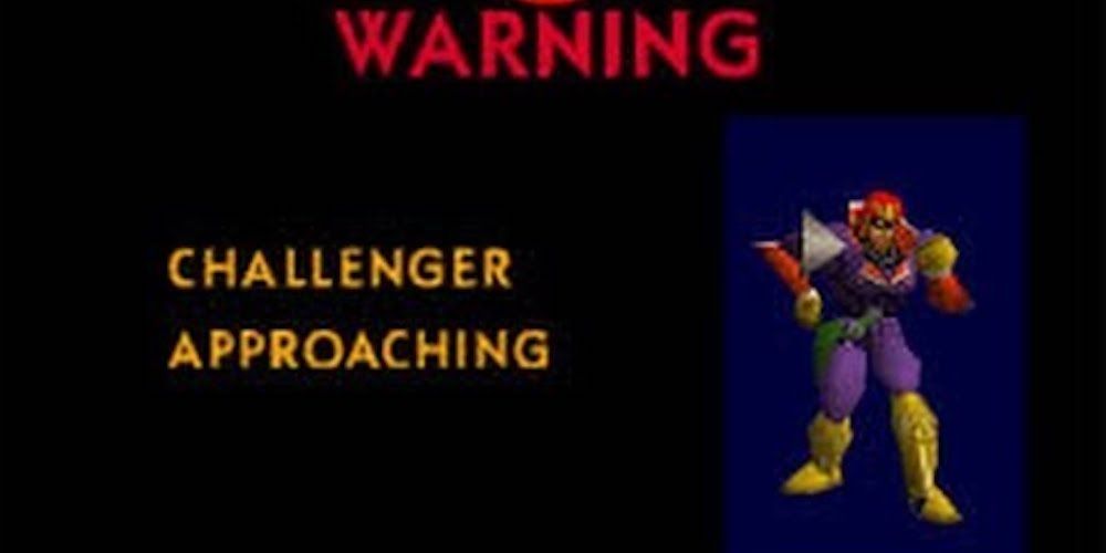 Super Smash Bros. Challenger Approaching Captain Falcon