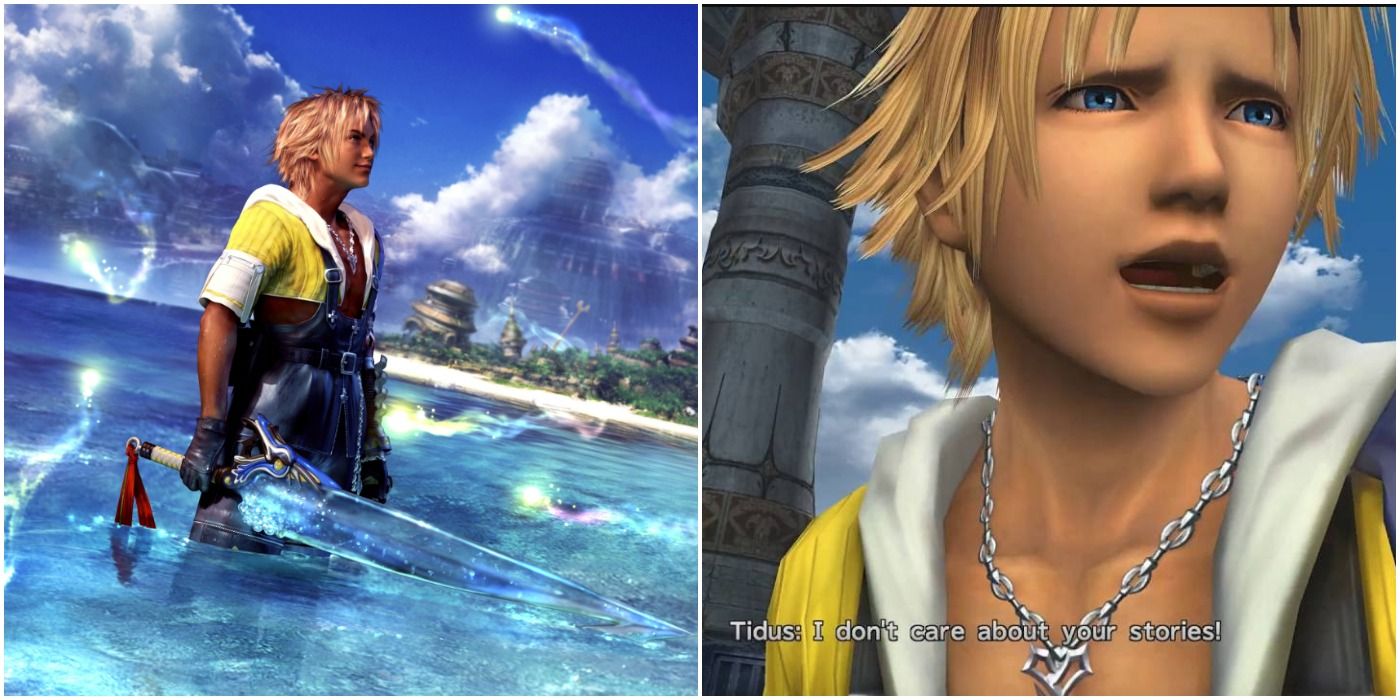 images of Tidus from the Final Fantasy series