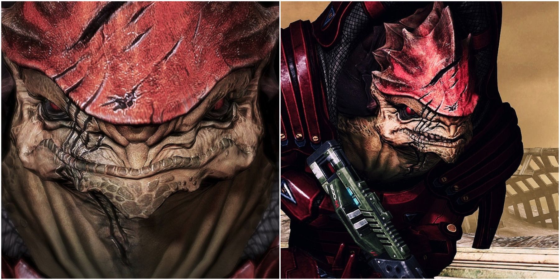 wrex right and wrong mass effect