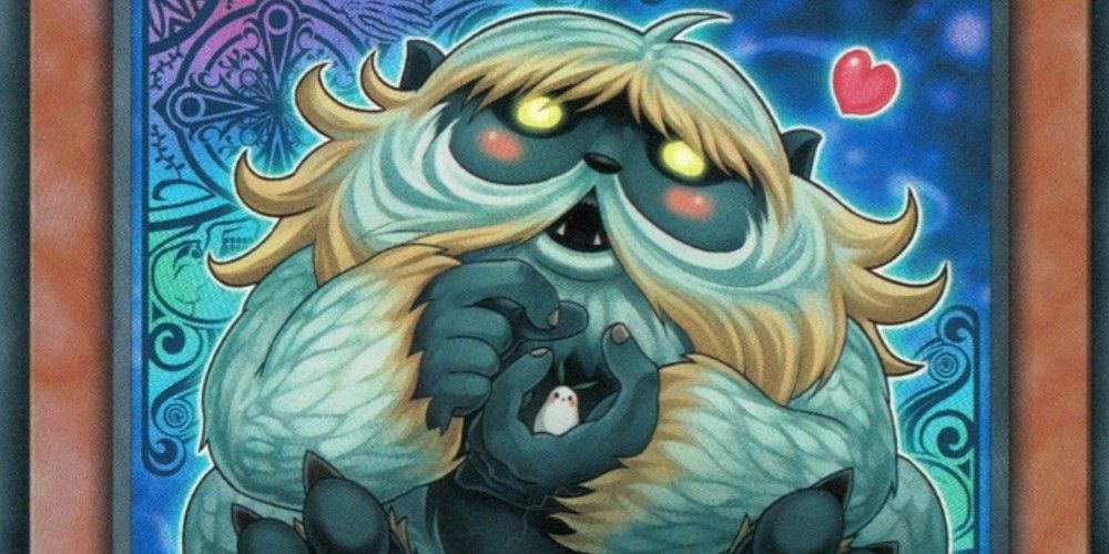 Card art for Ghostrick Yeti from Yu-Gi-Oh!