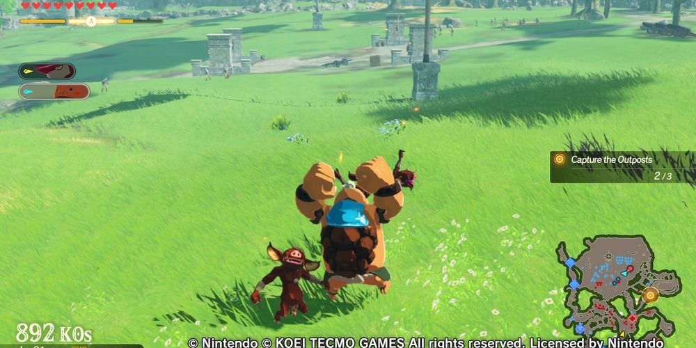 Yunobo basic combo Age of Calamity