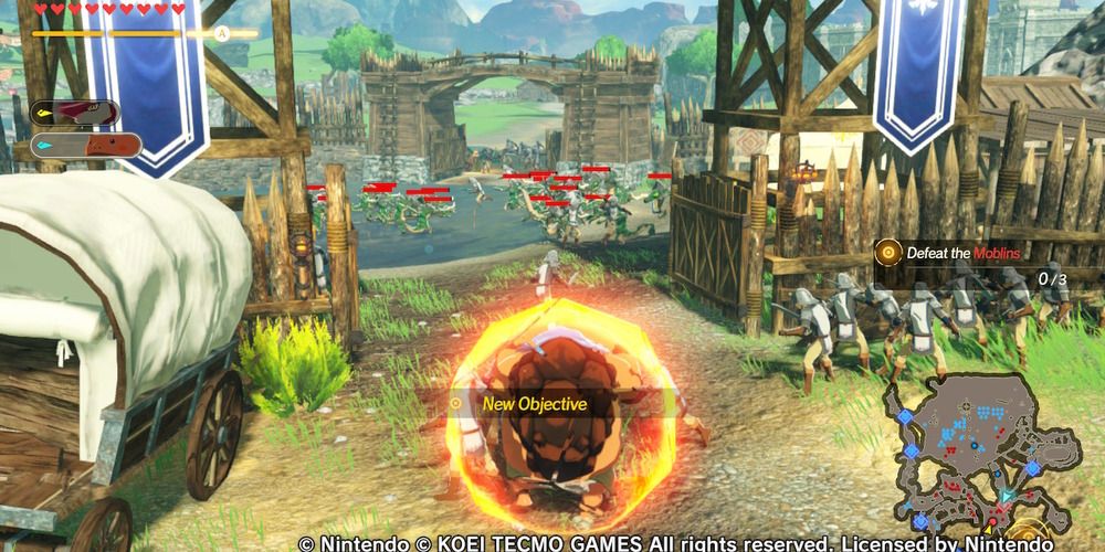 Yunobo in Hyrule Field Age of Calamity