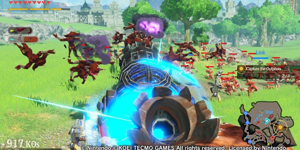 Yunobo strong attack combo Age of Calamity