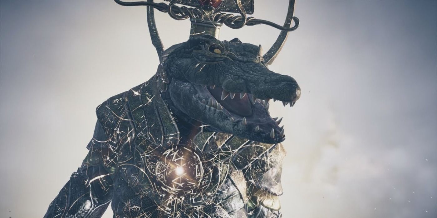Sobek in Trial of the Gods in Assassin's Creed Origins