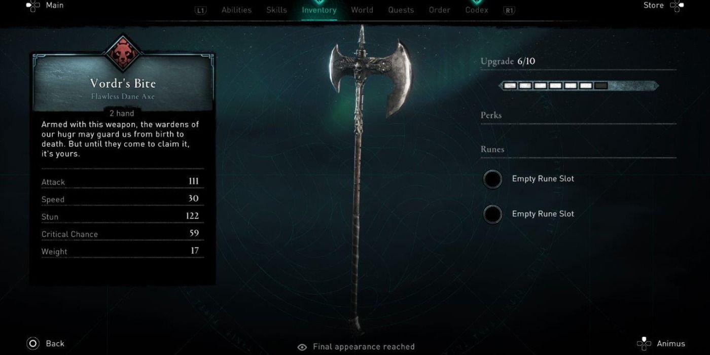 Vordr's Bite in Assassin's Creed Valhalla