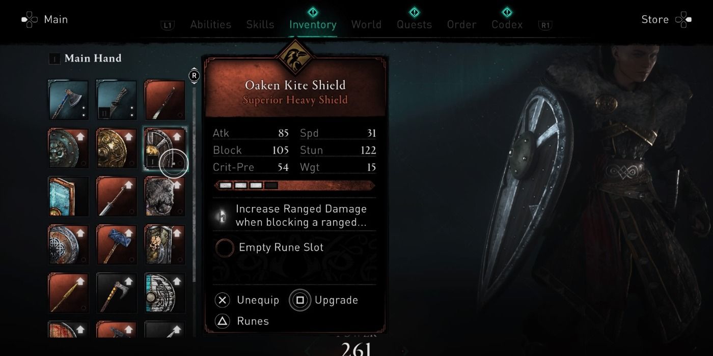 Oaken Kite Shield in Assassin's Creed Valhalla
