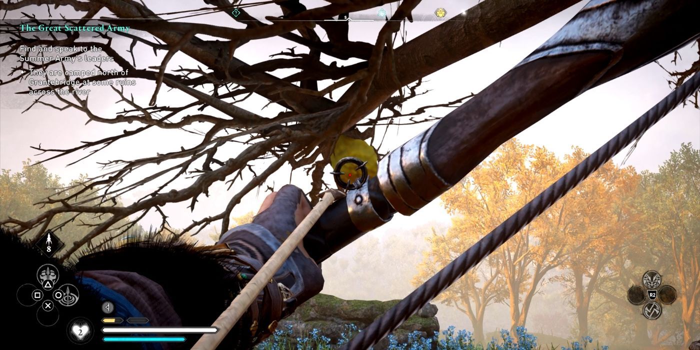 Mae's tree with the single leaf remaining