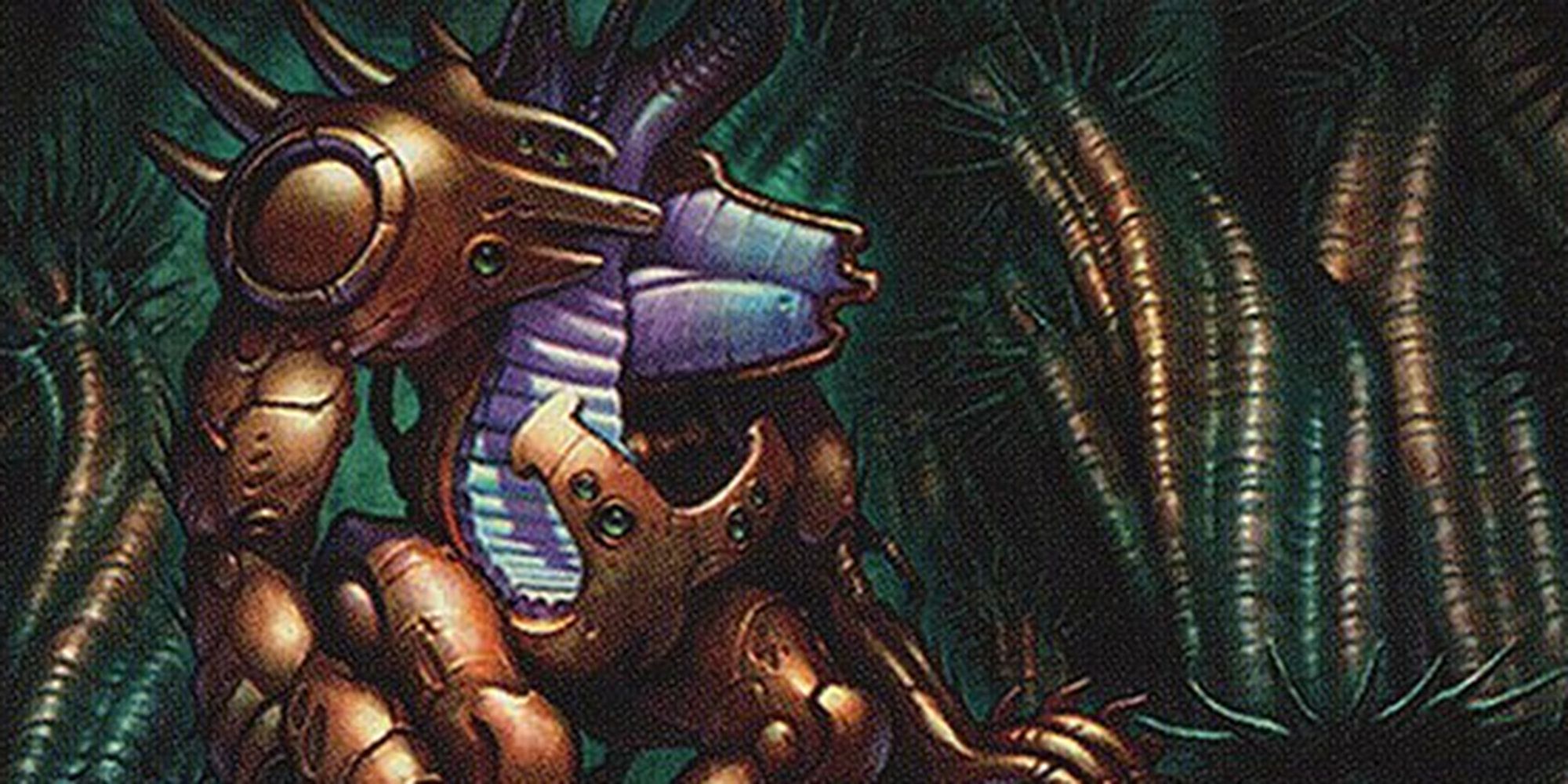 copper carapace art