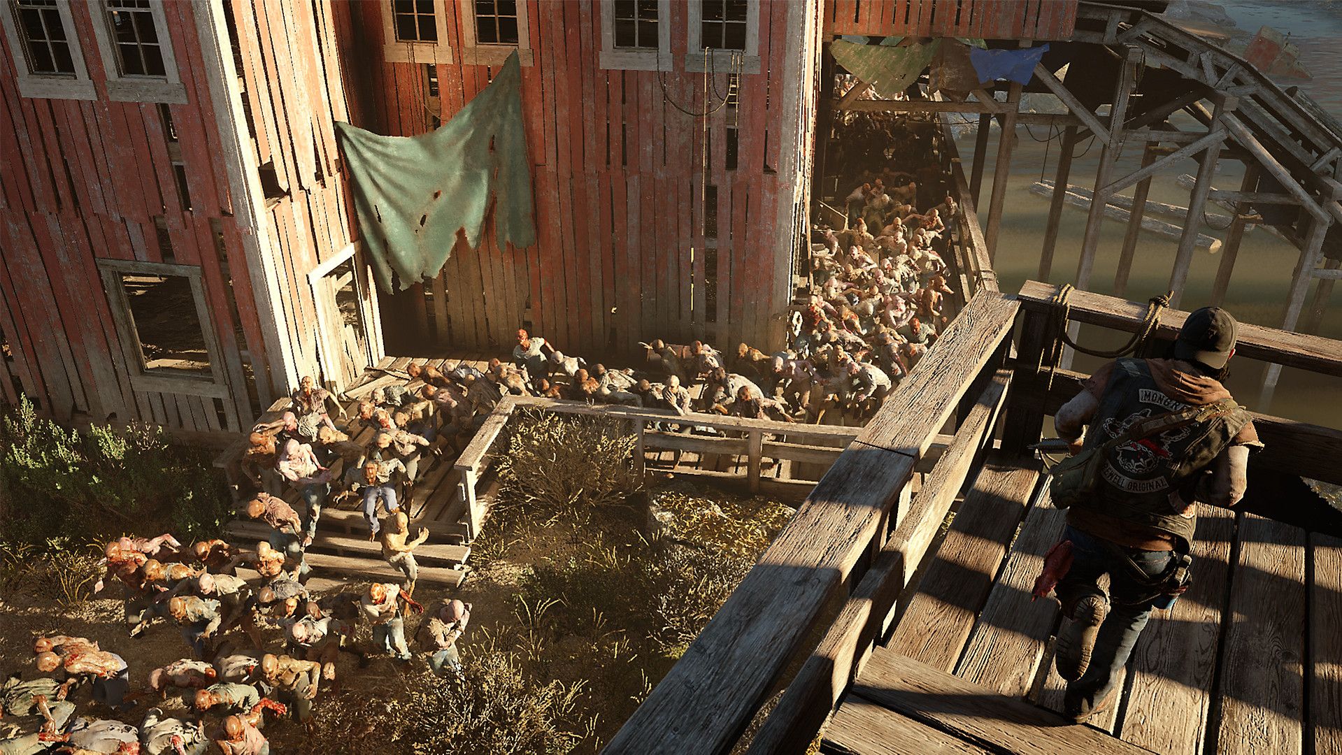 days gone ps4 horde days gone deacon farmhouse