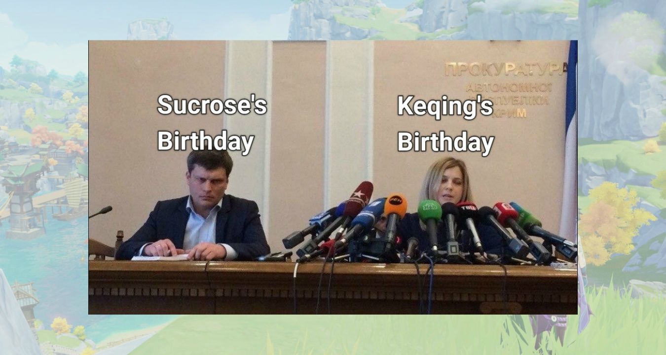 Meme SOverlay Characters Birthday