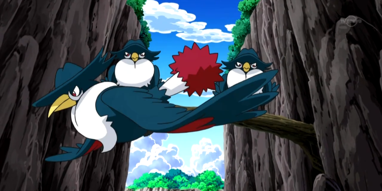 honchkrow pokemon anime