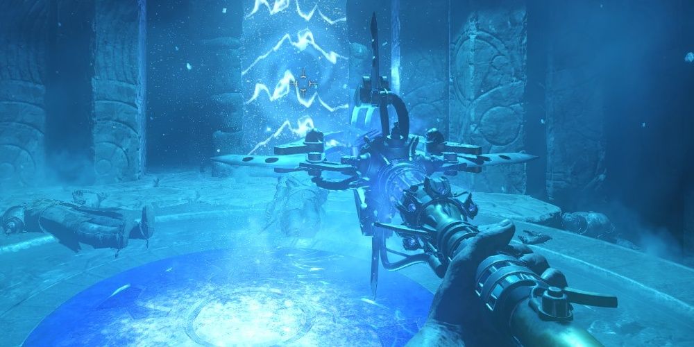 cod zombies ice staff in game