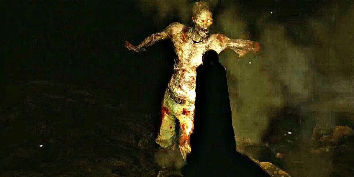 Killing a zombie in Call of Duty Cold War