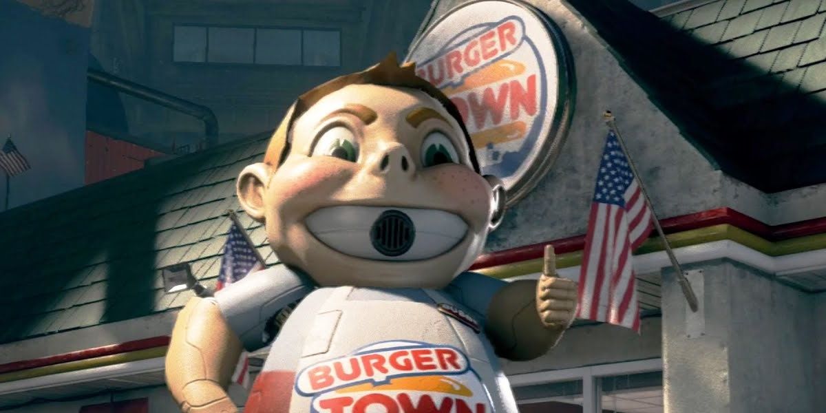 Bobby The Burger Town Mascot in Call of Duty Cold War