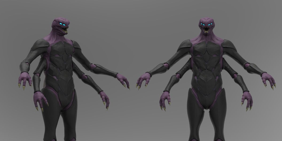 Fallen 3D modelling
